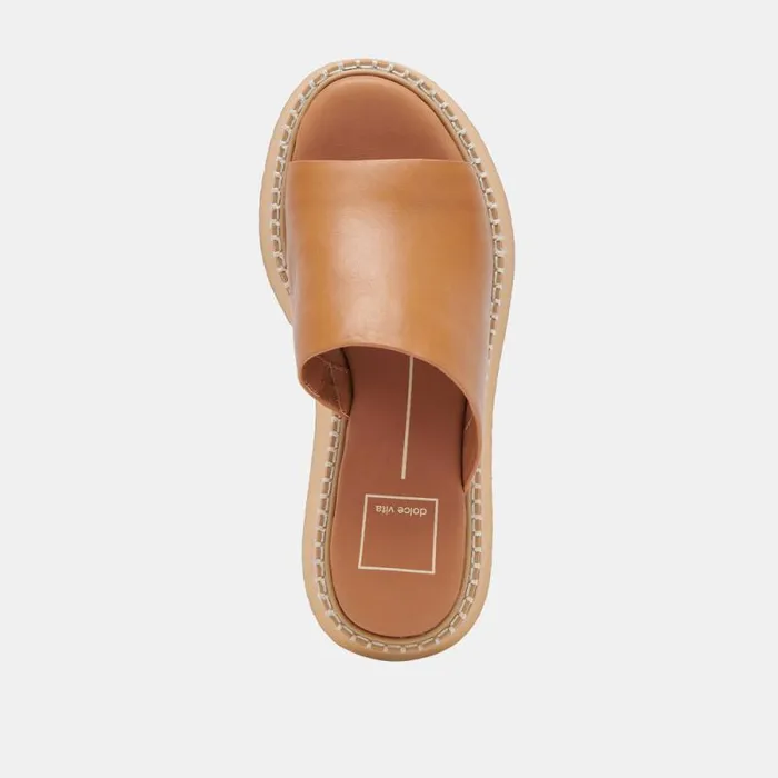 Dolce Vita Darcel Sandals Tan Leather Women Sandals