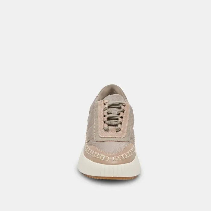 Dolce Vita Dolen Nylon Sneakers Dk Taupe Nylon Women Sneakers