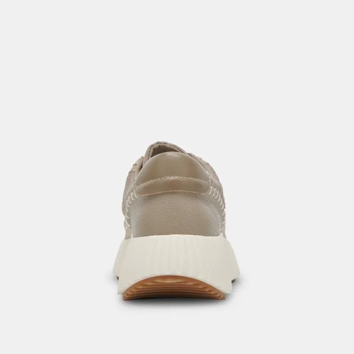 Dolce Vita Dolen Nylon Sneakers Dk Taupe Nylon Women Sneakers