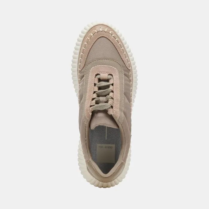 Dolce Vita Dolen Nylon Sneakers Dk Taupe Nylon Women Sneakers