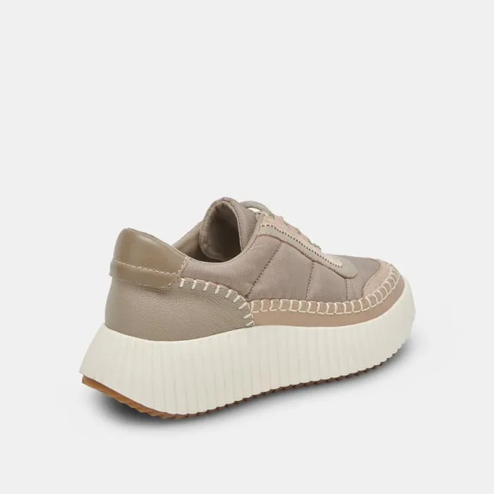 Dolce Vita Dolen Nylon Sneakers Dk Taupe Nylon Women Sneakers