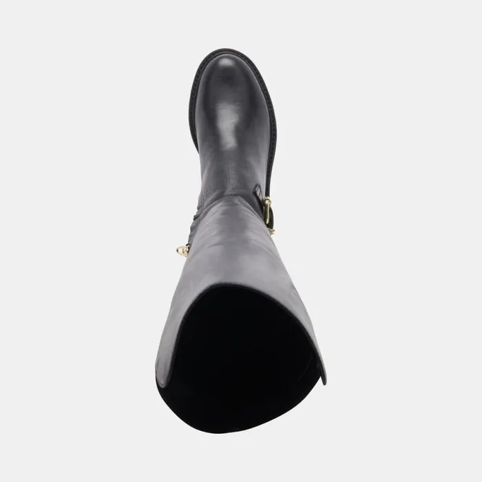 Dolce Vita Ember Boots Black Leather Women Boots and Booties