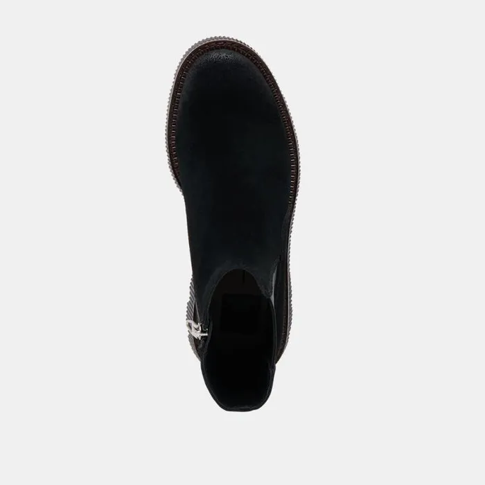 Dolce Vita Emmet H2O Boots Onyx Suede Women Boots and Booties