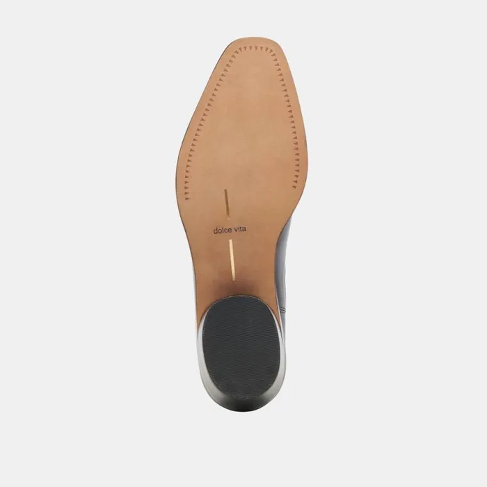 Dolce Vita Foster Booties Black Leather Women Boots and Booties