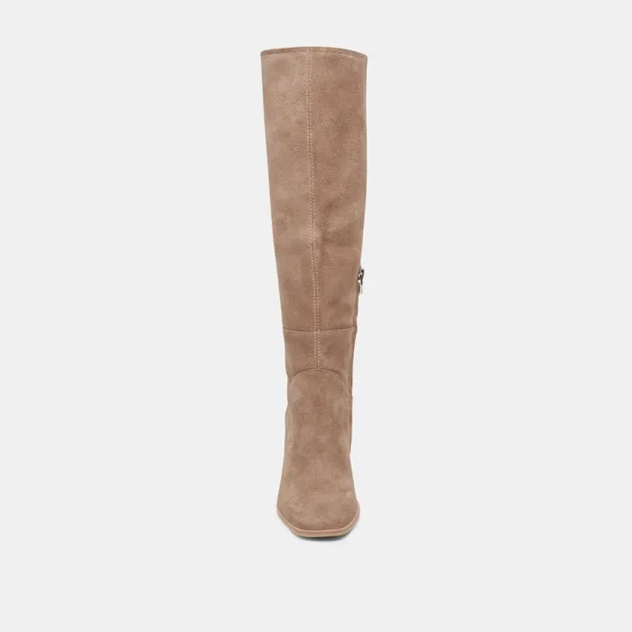 Dolce Vita Fynn Boots Truffle Suede Women Boots and Booties