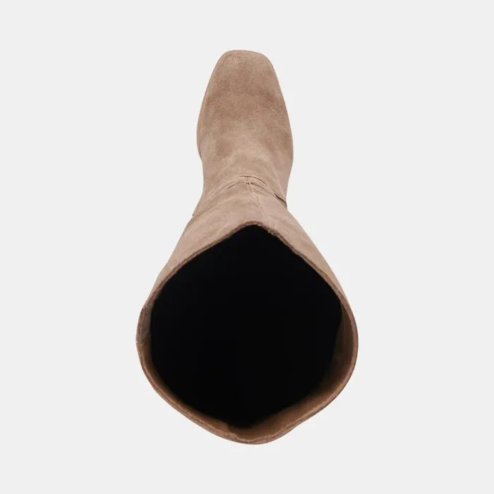Dolce Vita Fynn Boots Truffle Suede Women Boots and Booties