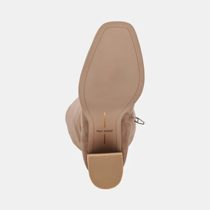 Dolce Vita Fynn Boots Truffle Suede Women Boots and Booties