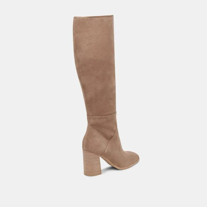 Dolce Vita Fynn Boots Truffle Suede Women Boots and Booties