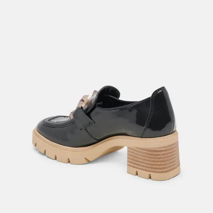 Dolce Vita Harold Heels Midnight Patent Leather Women Heels