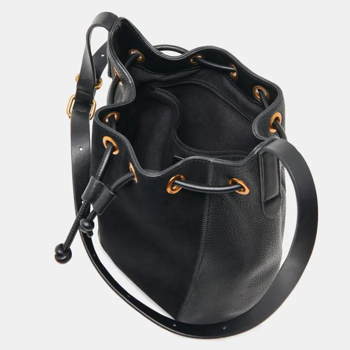 Dolce Vita Heidi Shoulder Bag Black Multi Leather Women Handbags