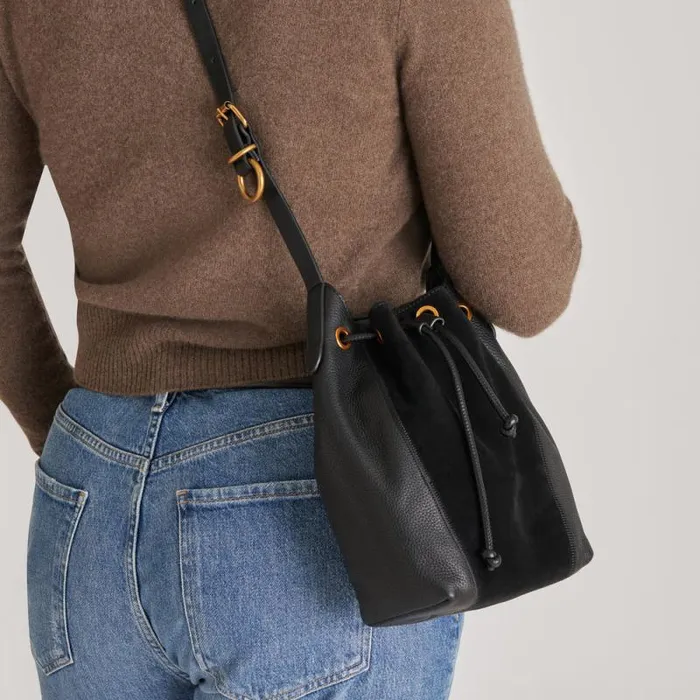 Dolce Vita Heidi Shoulder Bag Black Multi Leather Women Handbags