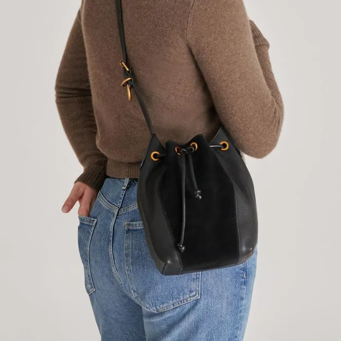 Dolce Vita Heidi Shoulder Bag Black Multi Leather Women Handbags