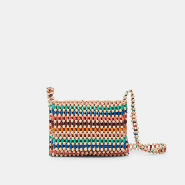 Dolce Vita Ida Shoulder Bag Multi Wood Women Handbags
