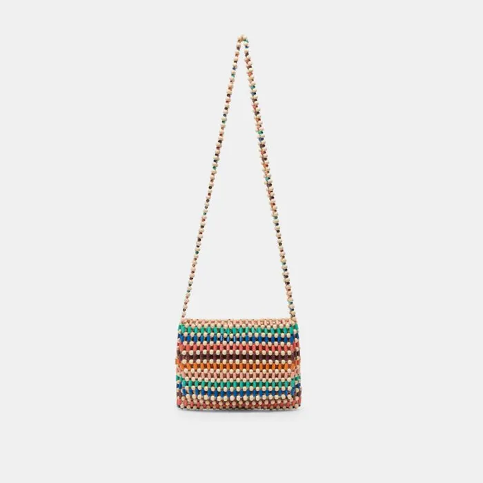 Dolce Vita Ida Shoulder Bag Multi Wood Women Handbags