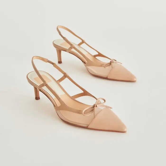 Dolce Vita Kandi Heels Blush Mesh Women Heels
