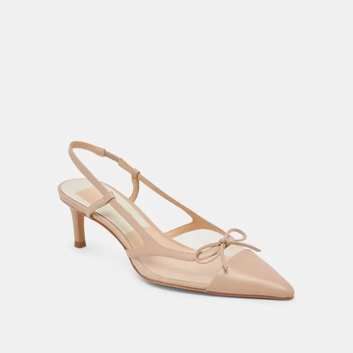 Dolce Vita Kandi Heels Blush Mesh Women Heels
