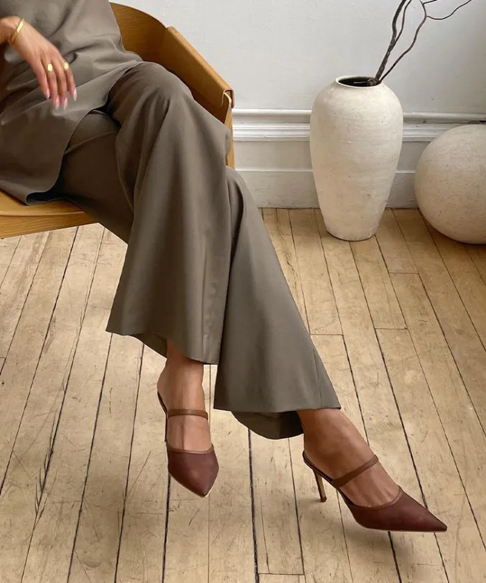 Dolce Vita Katik Heels Espresso Mesh Women Heels