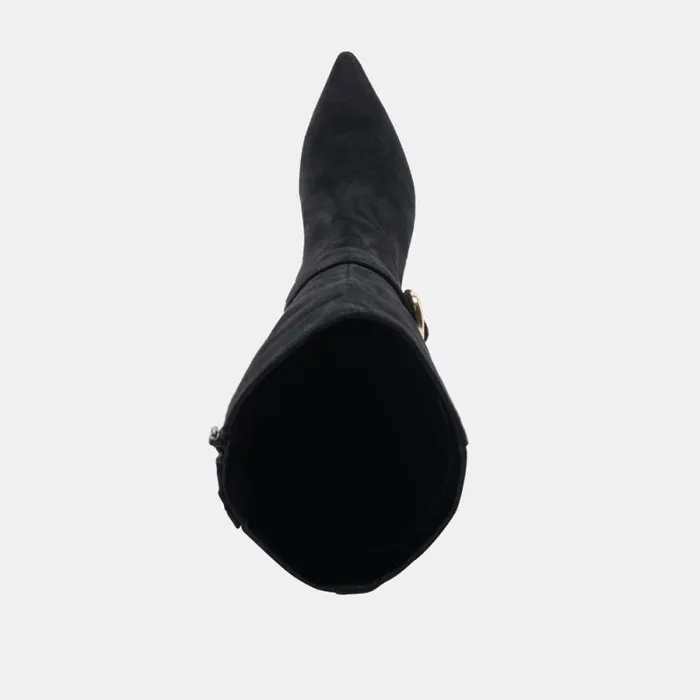 Dolce Vita Kinzy Boots Onyx Suede Women Boots and Booties