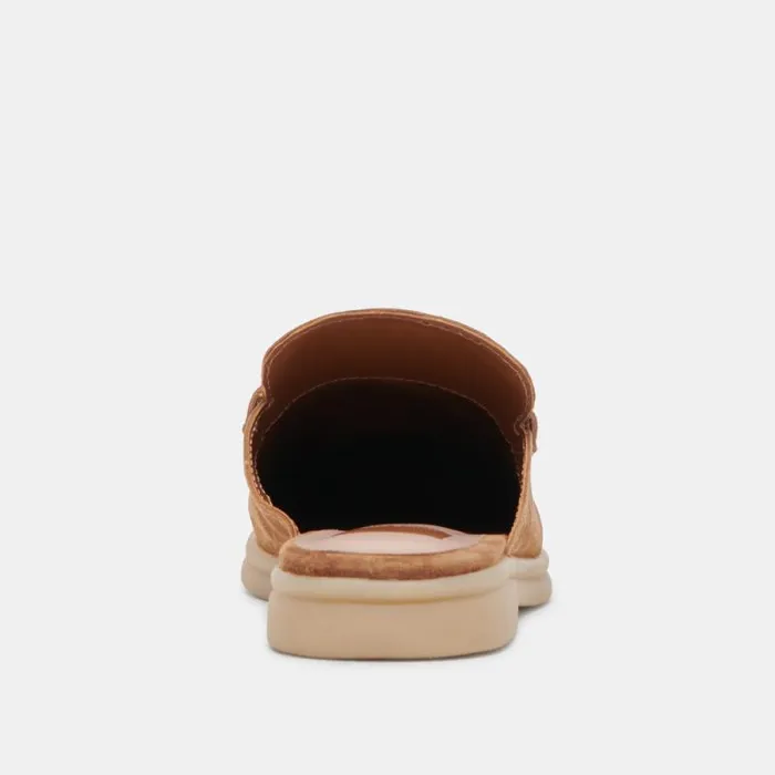 Dolce Vita Lasail Flats Brown Suede Women Flats and Loafers