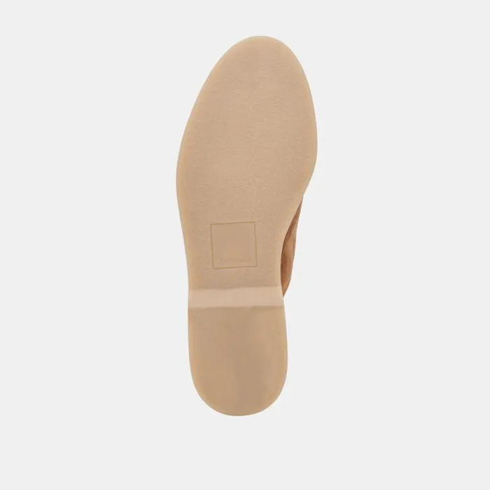 Dolce Vita Lasail Flats Brown Suede Women Flats and Loafers