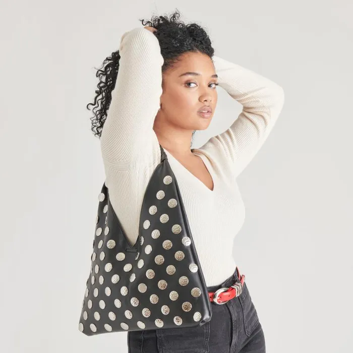 Dolce Vita Mia Stud Tote Black Multi Stella Women Handbags