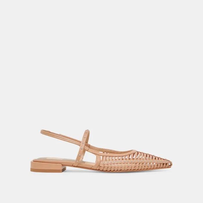 Dolce Vita Phinly Flats Cafe Leather Women Flats and Loafers