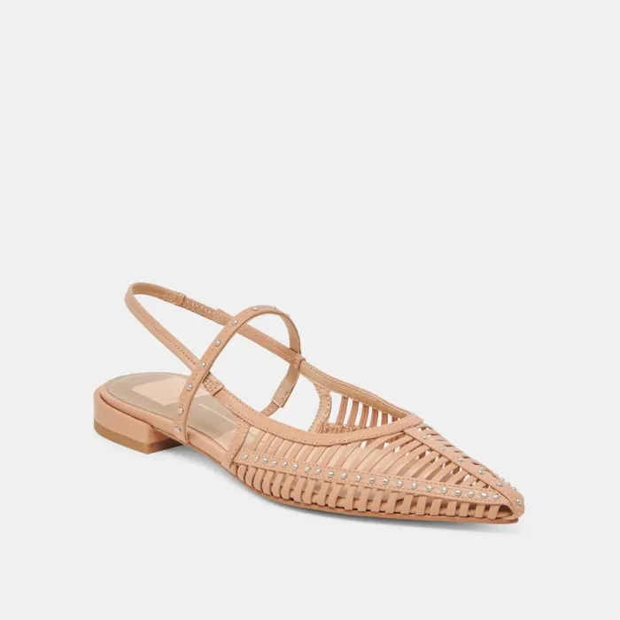 Dolce Vita Phinly Flats Cafe Leather Women Flats and Loafers