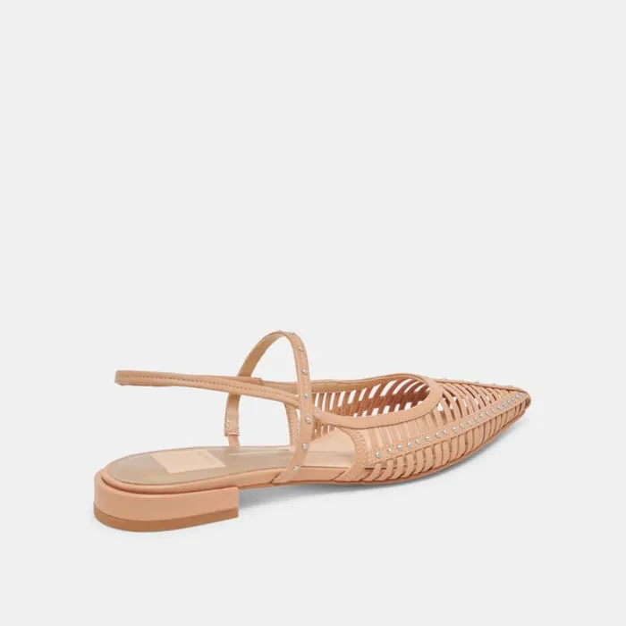 Dolce Vita Phinly Flats Cafe Leather Women Flats and Loafers