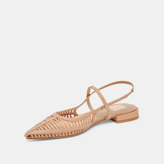 Dolce Vita Phinly Flats Cafe Leather Women Flats and Loafers