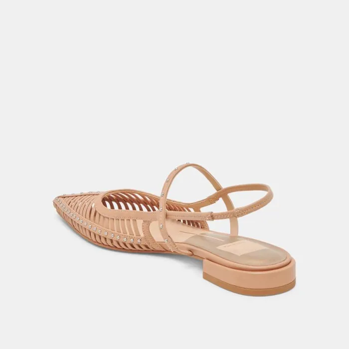Dolce Vita Phinly Flats Cafe Leather Women Flats and Loafers