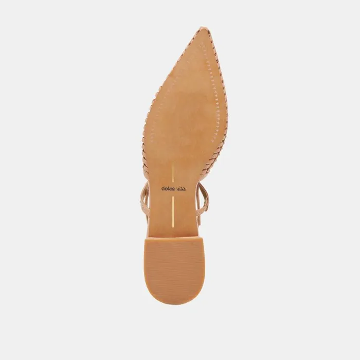 Dolce Vita Phinly Flats Cafe Leather Women Flats and Loafers