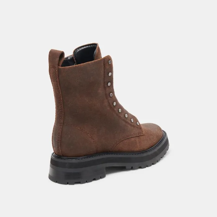 Dolce Vita Ranier Boots Cocoa Suede Women Boots and Booties