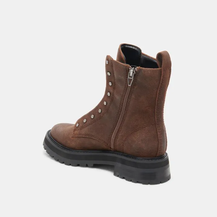 Dolce Vita Ranier Boots Cocoa Suede Women Boots and Booties