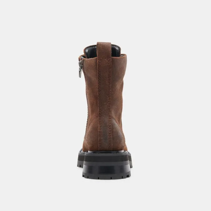 Dolce Vita Ranier Boots Cocoa Suede Women Boots and Booties
