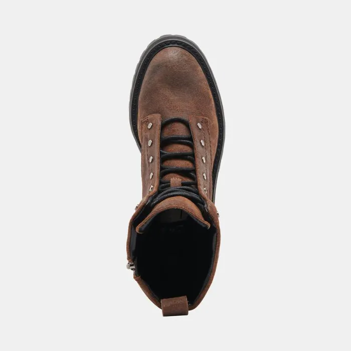 Dolce Vita Ranier Boots Cocoa Suede Women Boots and Booties