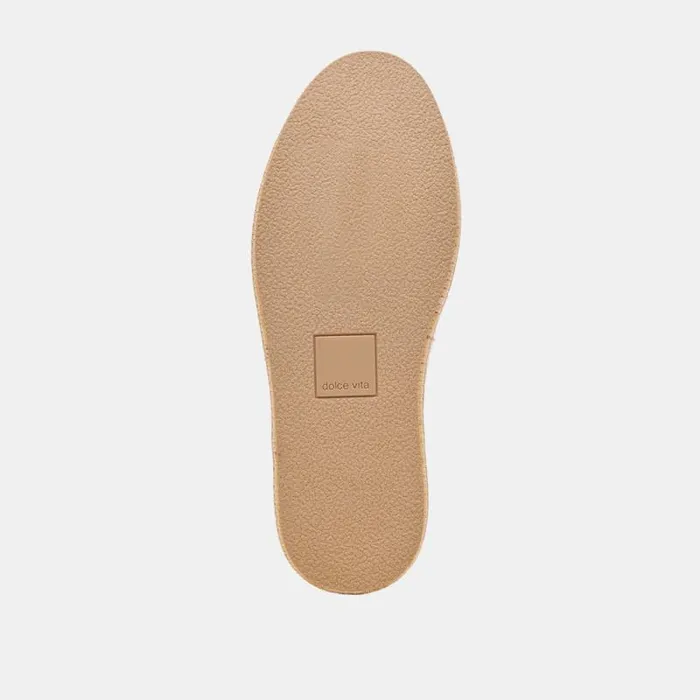 Dolce Vita Ranna Loafers Ivory Leather Women Flats and Loafers