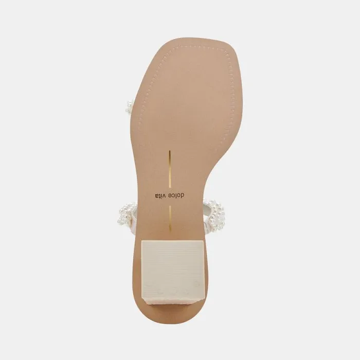 Dolce Vita River Pearl Heels Vanilla Pearls Women Heels