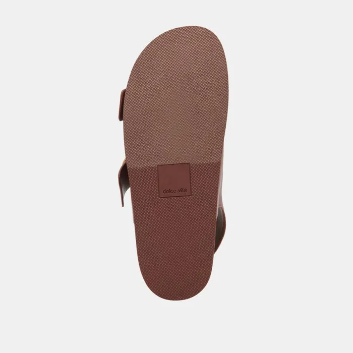 Dolce Vita Starla Sandals Brown Leather Women Sandals