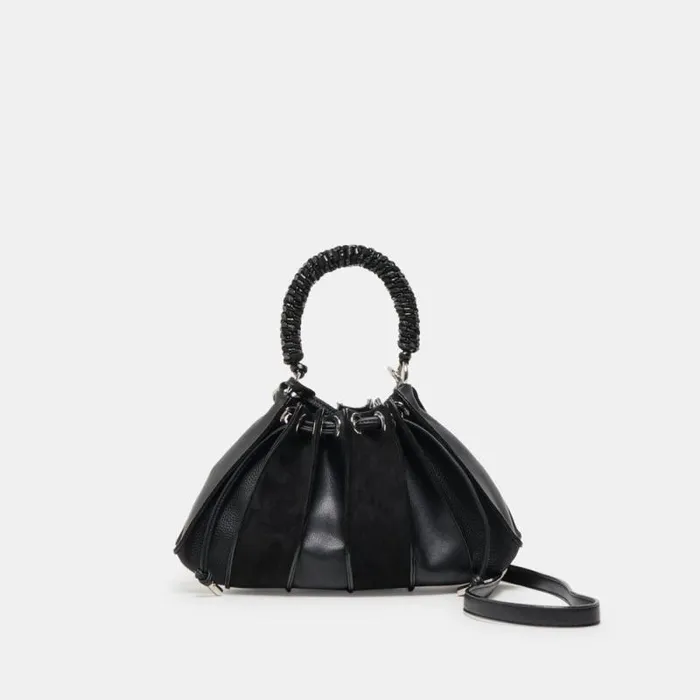 Dolce Vita Toni Crossbody Black Leather Women Handbags