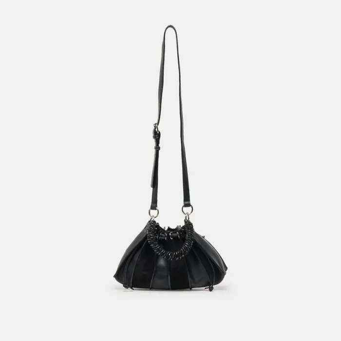 Dolce Vita Toni Crossbody Black Leather Women Handbags