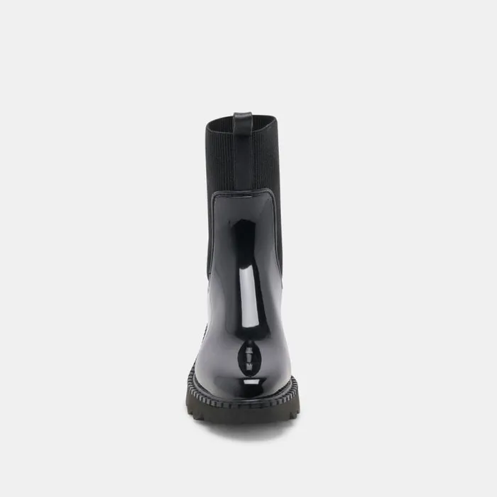 Dolce Vita Tropic H2O Boots Midnight Patent Stella Women Boots and Booties