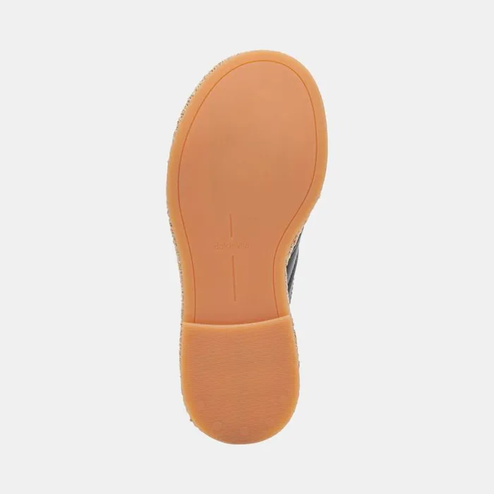 Dolce Vita Weslee Sandals Black Leather Women Sandals