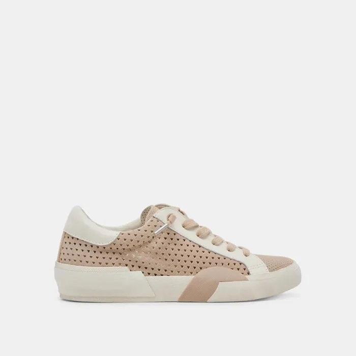Dolce Vita Zina Perf 360 Sneakers Dune Multi Suede Women Sneakers