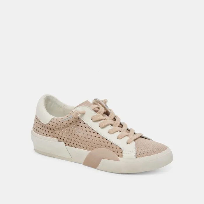 Dolce Vita Zina Perf 360 Sneakers Dune Multi Suede Women Sneakers