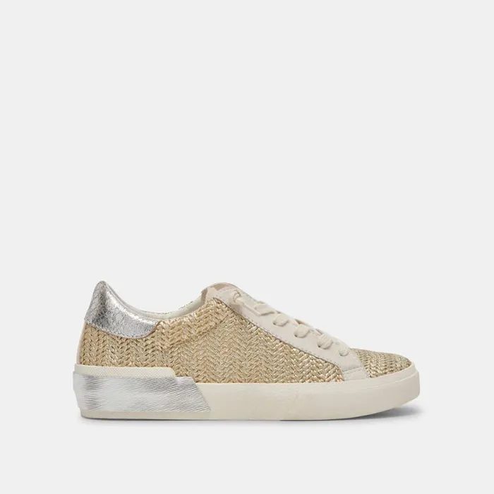 Dolce Vita Zina Sneakers Platinum Knit Women Sneakers