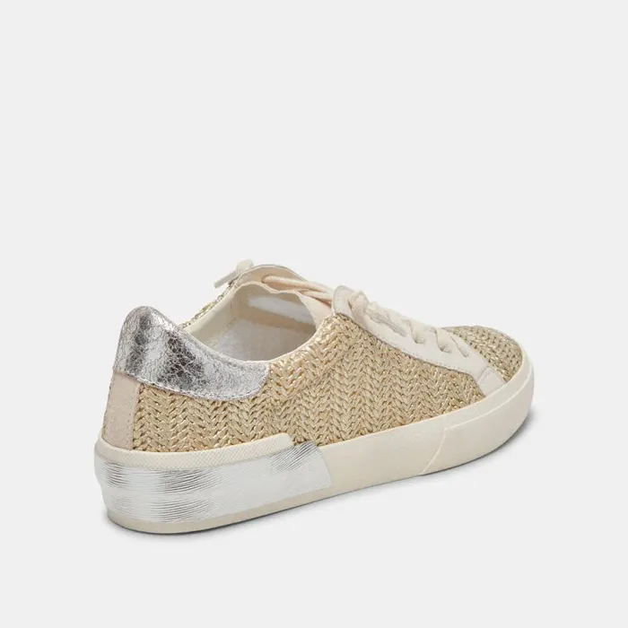 Dolce Vita Zina Sneakers Platinum Knit Women Sneakers