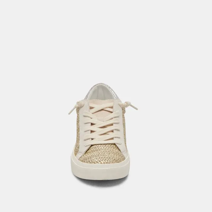 Dolce Vita Zina Sneakers Platinum Knit Women Sneakers