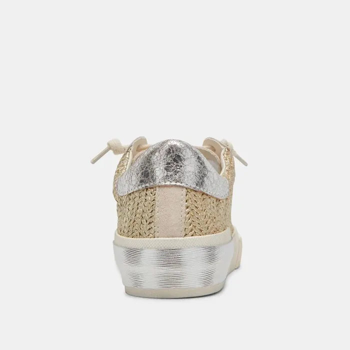 Dolce Vita Zina Sneakers Platinum Knit Women Sneakers