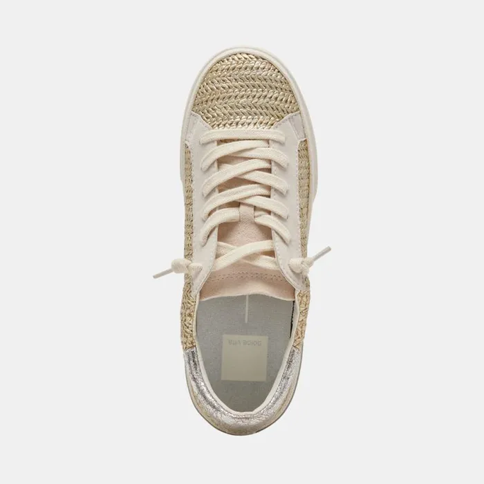 Dolce Vita Zina Sneakers Platinum Knit Women Sneakers