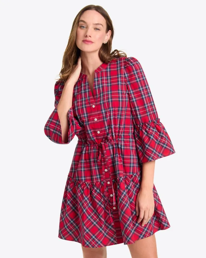 Draper James Dresses Women Avery Shirtdress In Angie Plaid